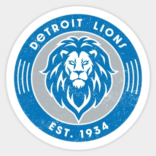 DETROIT LIONS Sticker